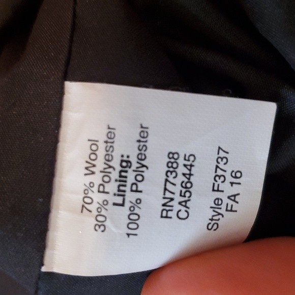 J. Crew Factory Suit grey wool blend sleeveless dress. Size 4. - Picture 9 of 12